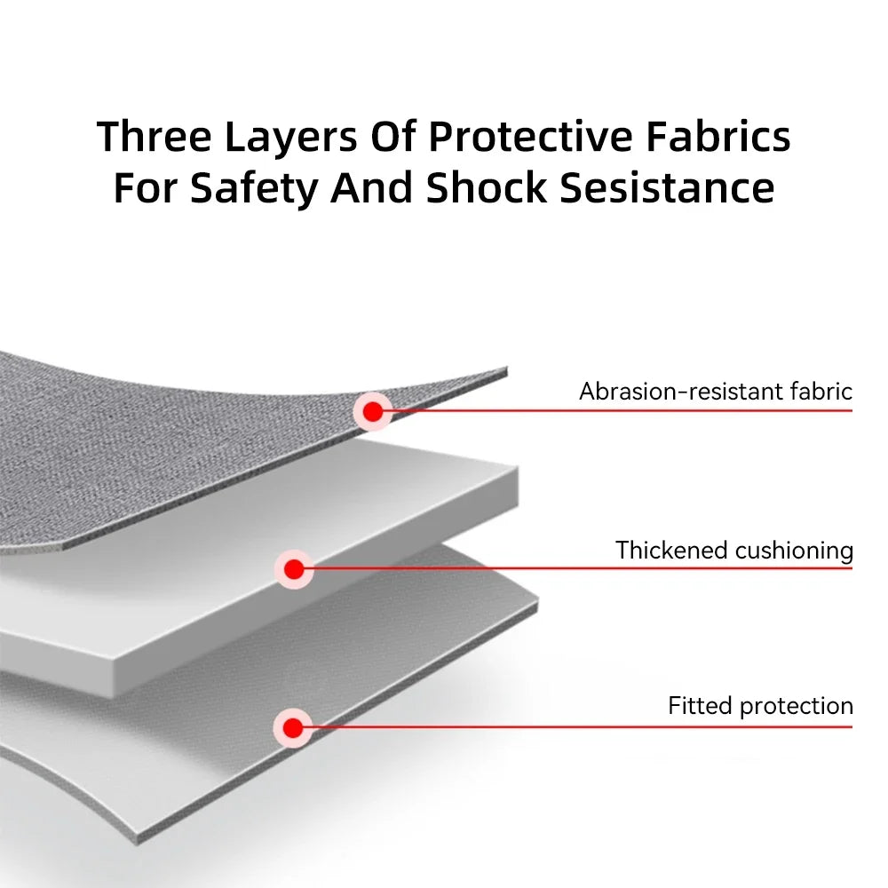 Tablet Handbag Case for 9-13 inch Tablet for 2024 New iPad Air 11/13 Pro 11/13 Sleeve Carrying Case Protective Travel Bag.