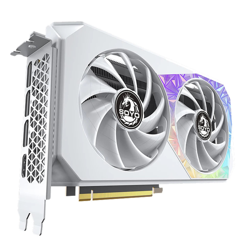 SOYO RTX 3060 12GB Graphics Card GDDR6 192Bit PCI Express 4.0 × 16 8Pin NVIDIA GPU Rtx 3060 Gaming Video Card Placa De Video.