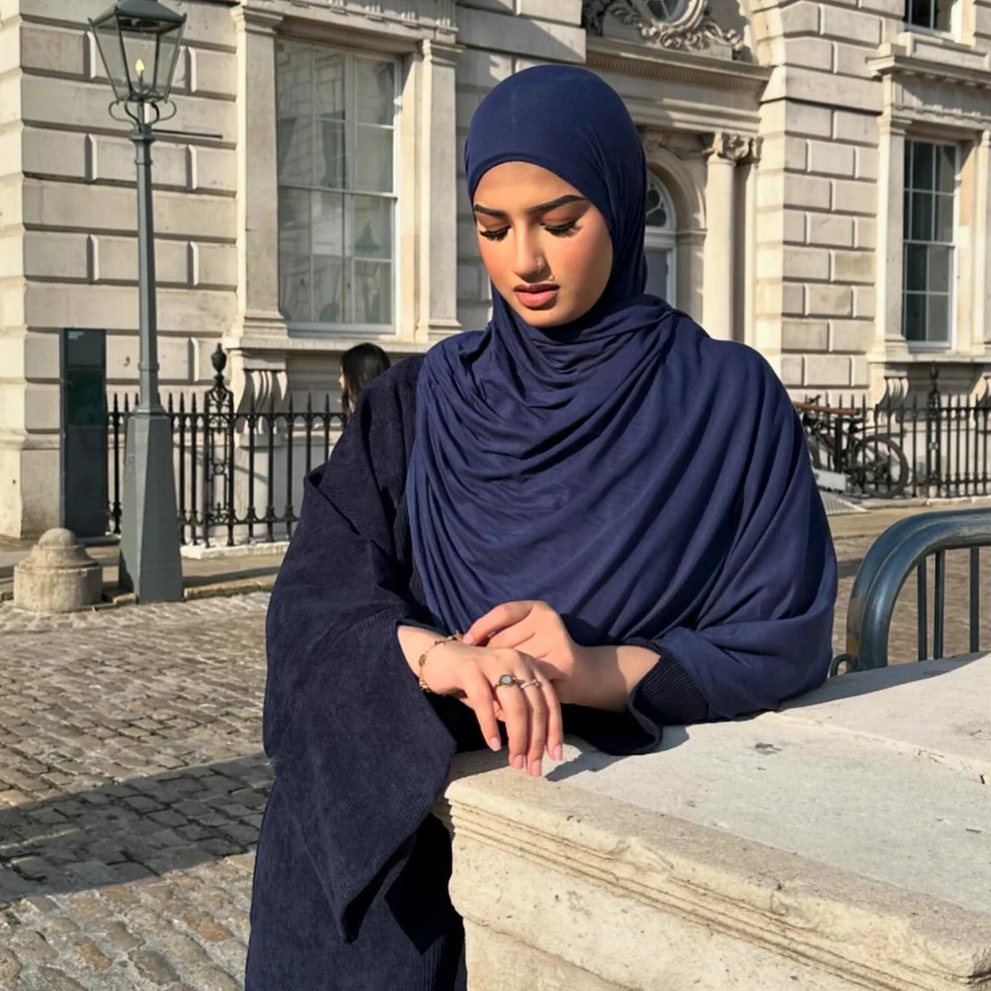 Muslim Abaya 2024 Arabic Women Corduroy Dress Ramadan Modest Cardigan.