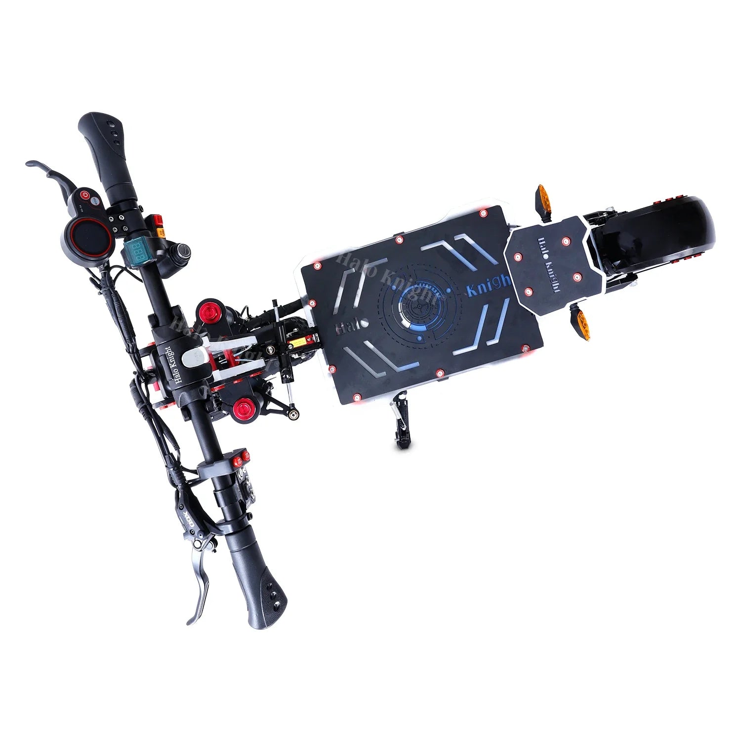 Halo Knight T107Max Electric Scooter Adult 14 Inch Off road Tires E-Scooter  for Men 4000W 72V 50 AH Foldable City EScooter.