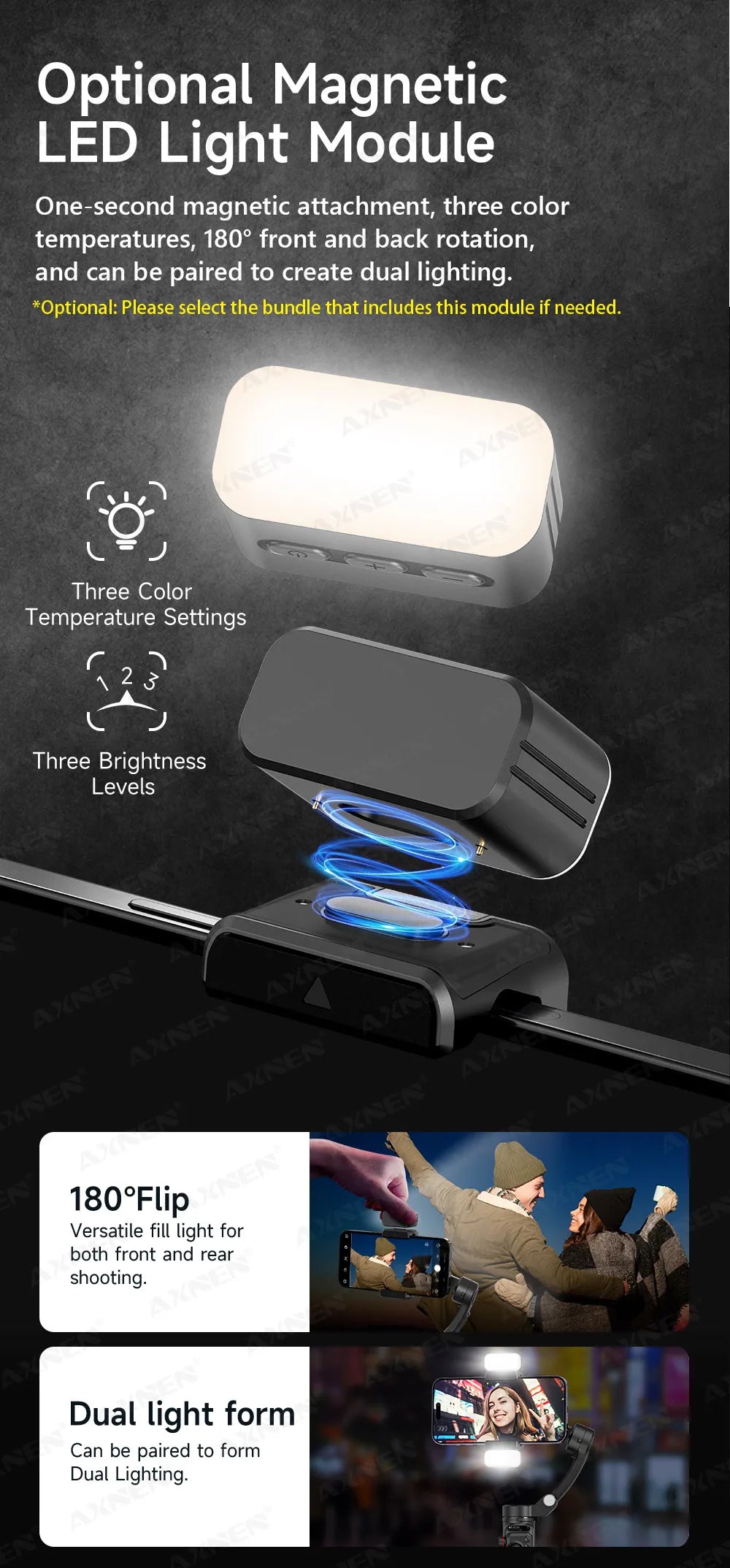 Handheld 3-Axis Gimbal Phone Holder Anti Shake Video Record with Selfie Tripod Stabilizer for Xiaomi iPhone Cellphone Smartphone.