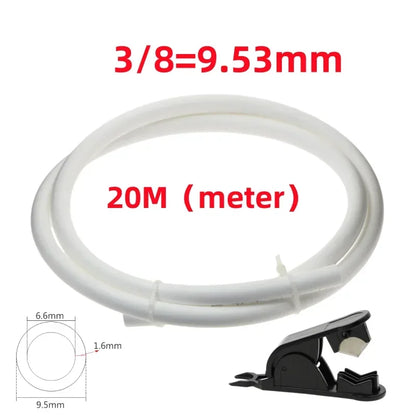 1/5/10/20meter Food Grade 1/4" 3/8" PE OD NSF Certified Tubing for Reverse Osmosis De-ionized Water Purifier Filtration Systems