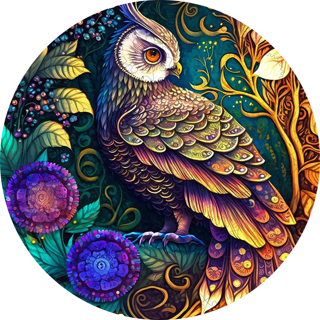 Cat Exclusive Design Intelligent Jigsaws Animal Puzzle Wood Irregular Elephant  Animal Wooden Puzzle for Adult Kids.