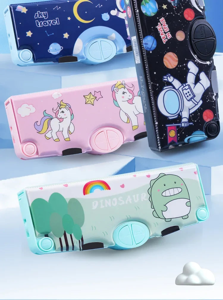 Astronaut multifunktion ale Büro Briefpapier Box Grundschule Schüler große Kapazität Feder mäppchen Cartoon Geschenk 6-teiliges Set.