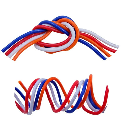 5M/50M Single Core Wire UL1007 PVC Tinned Copper Line 14/16/18/20/22/24/26 AWG Solid Cord LED Line DIY Equipment Electric Cable.