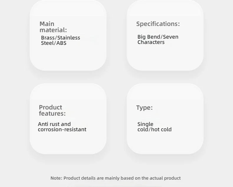 Kitchen Hot and Cold Water Faucets Household Kitchen Sink Splash Proof Sink Tap Deck Mounted Sprayer Taps