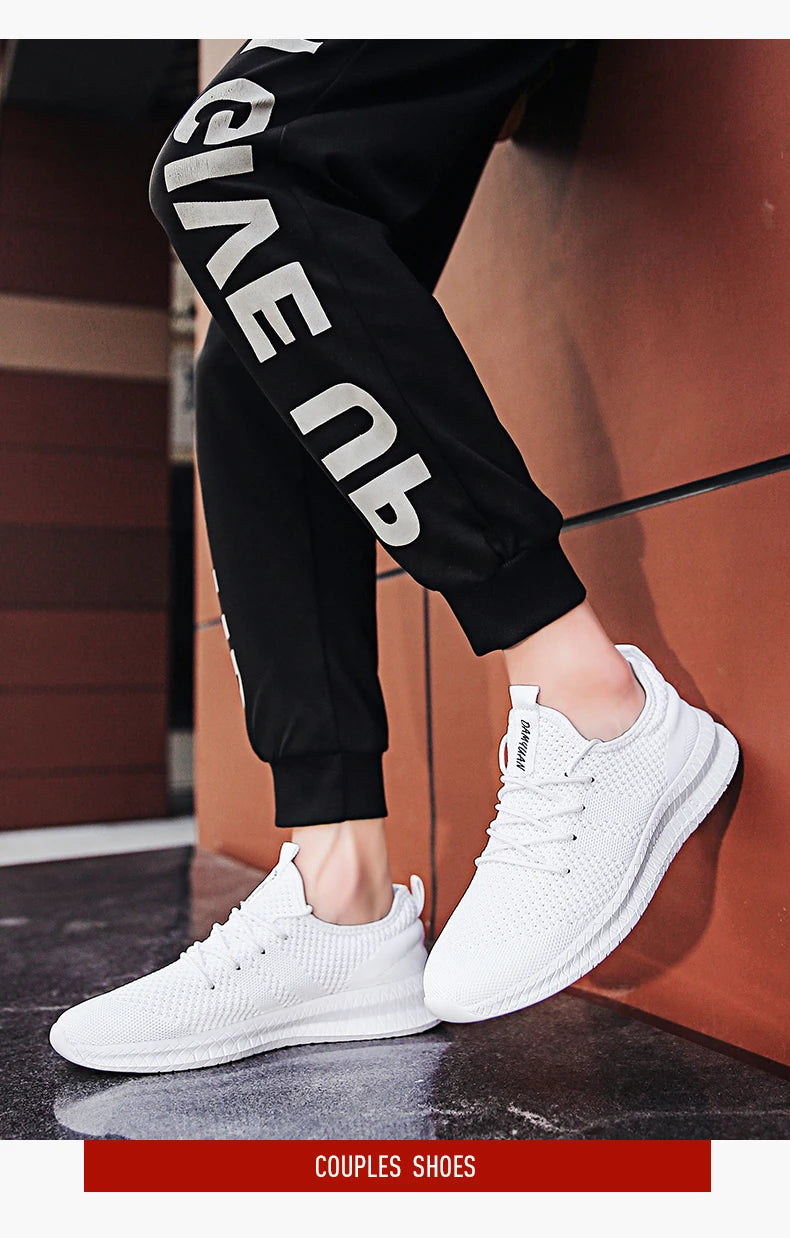 Men Walking Shoes Lightweight Breathable Sneakers 2024 Men Women Couple Casual Shoes Large-sized36-46 Flats Sneakers Men Shoes.