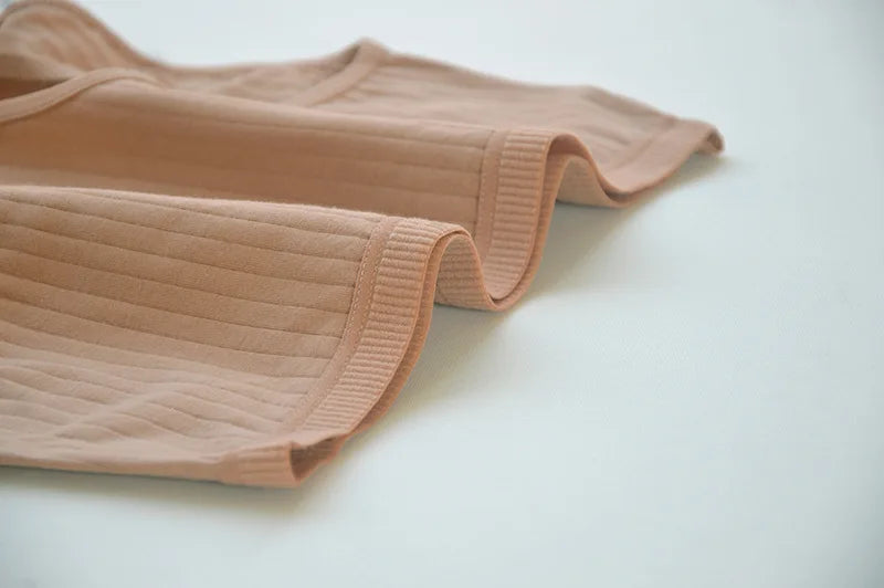 6pcs Cotton Women Panties Lady Plus Size Underwear High Waist Briefs Breathable Solid Color Female Lingerie Shorts.