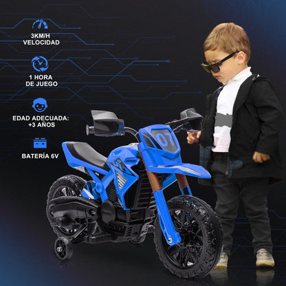 Aiyaplay Electric Motorcycle for Children +3 Years Load 30 kg.