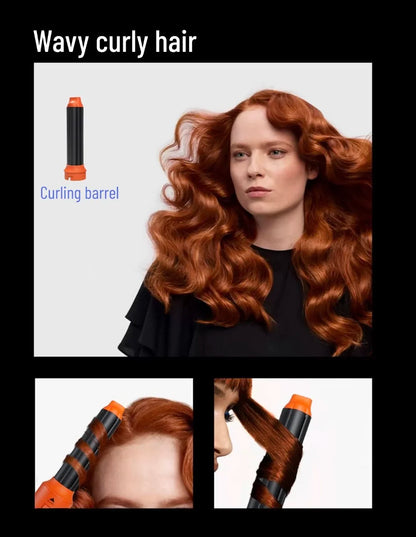 6 In 1 Hair Styler New Smooth Hair Dryer For Hair 6 in 1 hair styler With Curling Barrel Hot Air Brush Styling Tool MultiStyler