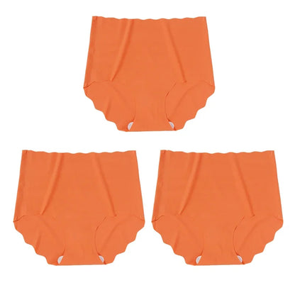 3Pcs/set Invisible Panties Women Seamless Briefs Female Underpants Ultra-thin Underwear High Rise Panties Solid Comfy Lingerie.
