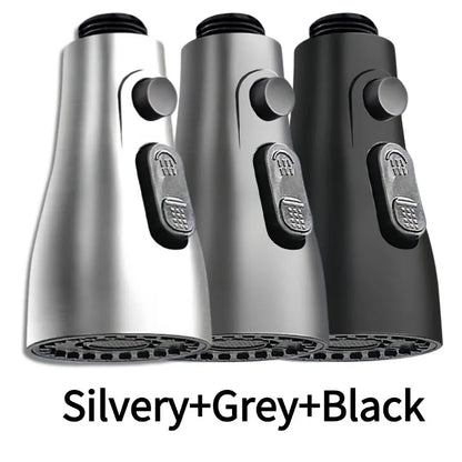 Universal Kitchen Pull Out Faucet Sprayer Nozzle 3 In 1 Durable Water Saving Shower Spray Head Kitchen Sink Shower Spray Head