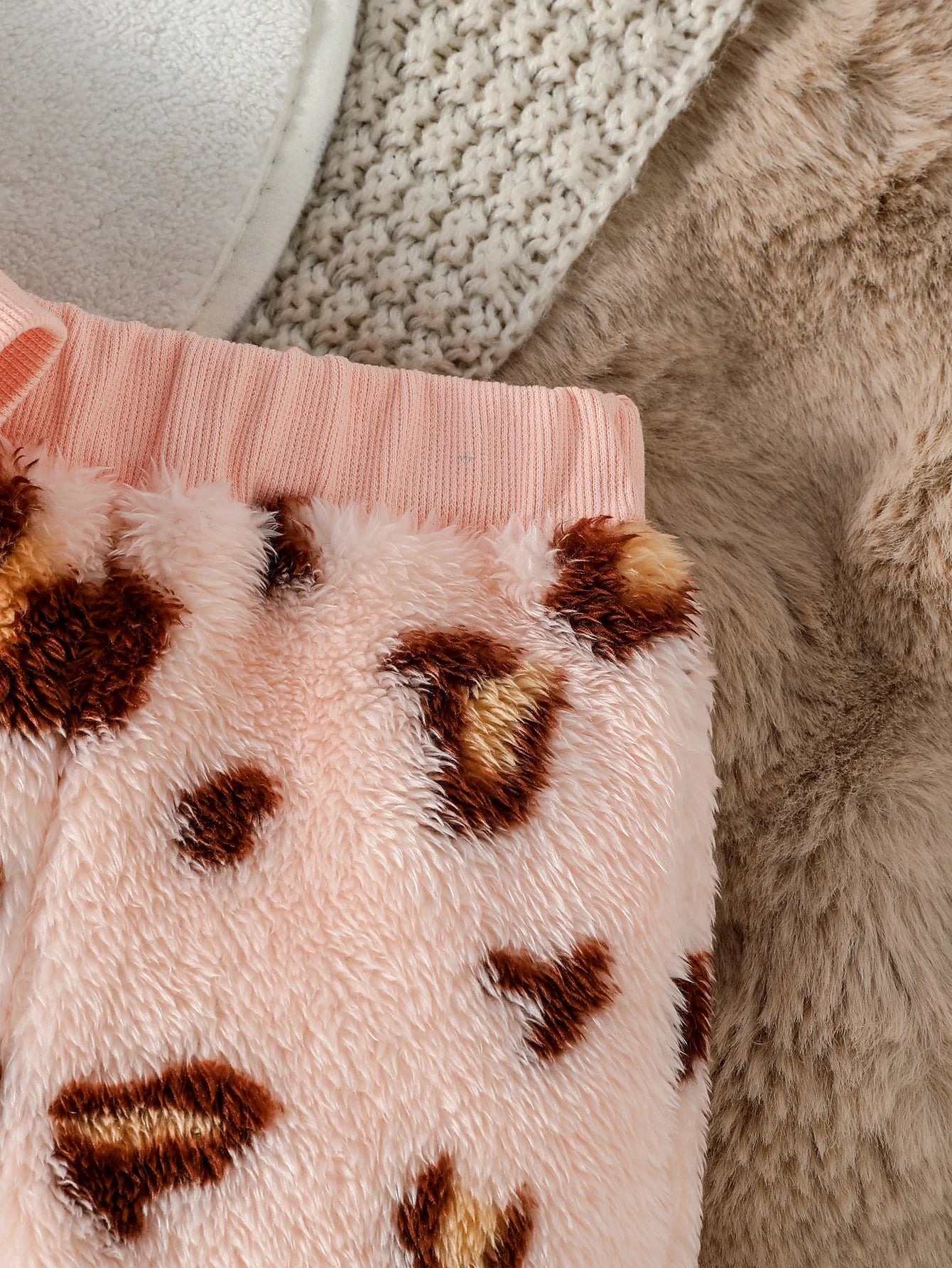 2024 neue Stil 6M-3Y Baby Unisex 2 stück Säuglings/Kleinkind Winter Niedlichen Kleinen Bären Plüsch Pullover Hosen Casual set.