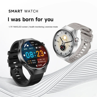 2025 New Originl Watch G5 PlUS Smart Watch 1.75" HD AMOLED Screen GPS track Heart Rate Bluetooth Call Compass Smartwatch for Men.