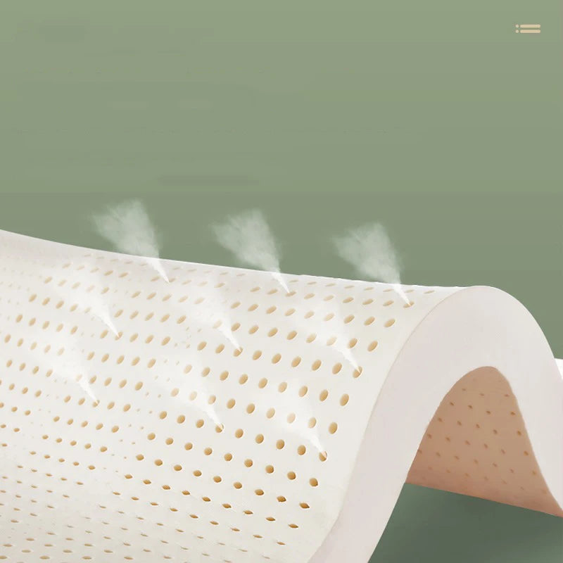 Thailand 100% Natur latex Matratze echte Latex flüssige Matratze Home Single Doppel matten mit Bezug Top Luxus Latex Matratze