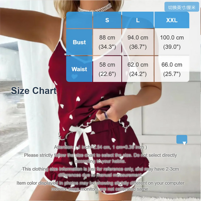2024 sommer Pyjama Set Große Größe Weste Shorts frauen Hosenträger Weiche Casual Nette Gedruckt Frauen pyjamas set