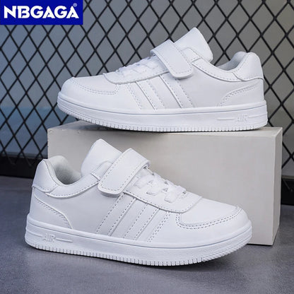 Boy Kids Sneakers White Shoes for Girls Sport Tenis Casual Children School Walking Running Shoes Non Slip Size 28-39.