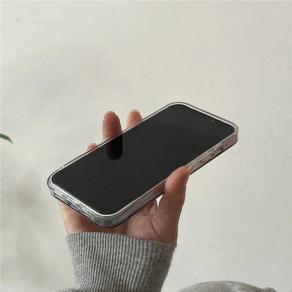 Cute Dopamine Color Block Match Plaid Clear Case For iPhone 17 16 15 14 13 12 11 Pro Max XS XR X 7 8 Plus Checkered Soft Cover.