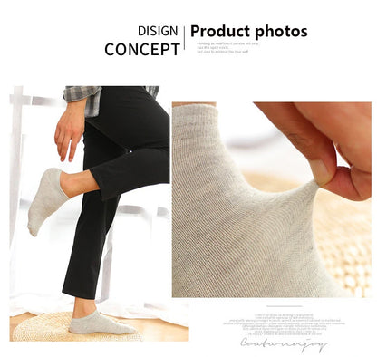 10/20/30Pairs Socks Men Women Boat Socks Thin Breathable Comfy Sweat-absorbing Ankle Socks Unisex Casual Plain Color Short Socks.