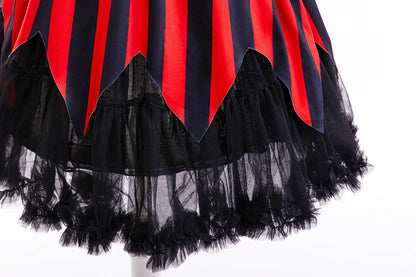 Halloween Mädchen Piraten Kleid Cosplay Karneval Party Piraten Rollenspiel Anzug Mit Kopftuch Kinder Bühne Leistung Kleidung