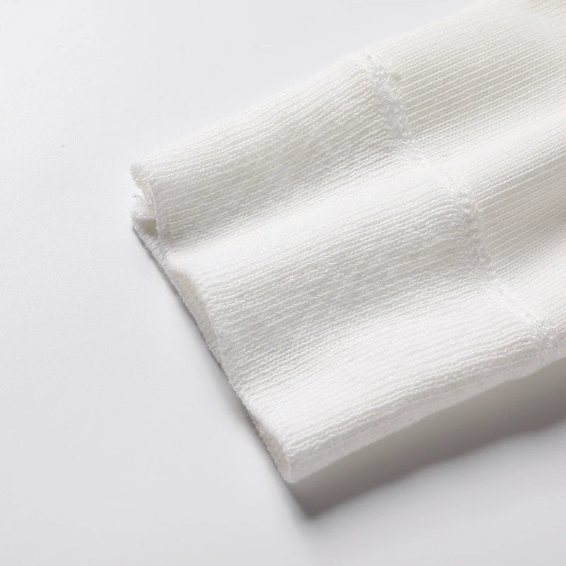 Knitwear Sweater New Autumn/Winter Mock Neck Sweatshirts Solid Color Pullovers Man Brand Casual Mens Clothing