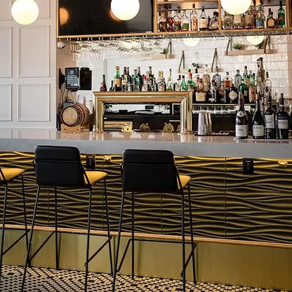 KUUJOJO 12pcs 3D textured wall panel for indoor wall decoration, suitable for living room, hall, bedroom, hotel, office