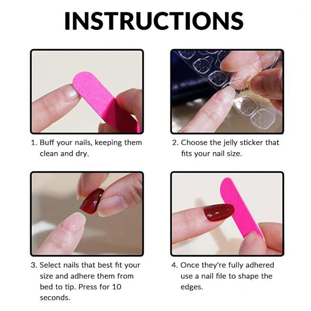 120Pcs Children's Press on Nails Kids Cartoon Acrylic Fake Nails Tips Kawaii Girl Full Cover Short False Nails With Jelly Glue#@.