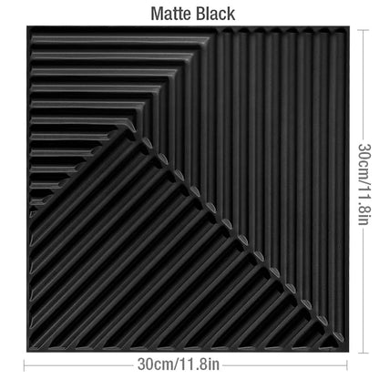 1pcs Esports Games 3D Art Wall Panel PVC Waterproof 3D Wall Sticker Decor Tiles Diamond Design DIY Home Decor 11.81'' X 11.81''