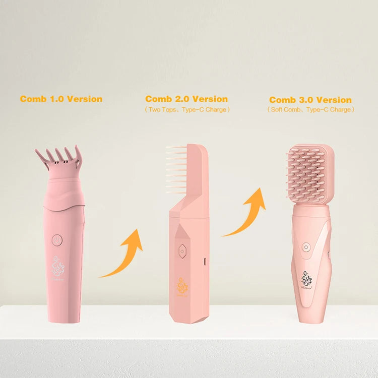 ChuHan Newest Electric USB Portable Incense Burner Muslim Aromatherapy Device Dukhoon Arabic Bakhoor Burner  With Comb Set.