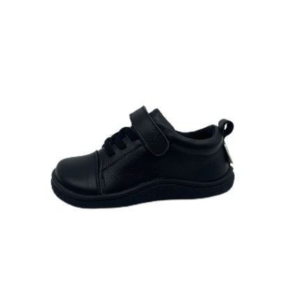 Tipsietoes New 2025 Genuine Leather Shoe For Girls And Boys Kids Barefoot Sneaker Light Weight Minimalist Elastic Double Strape.