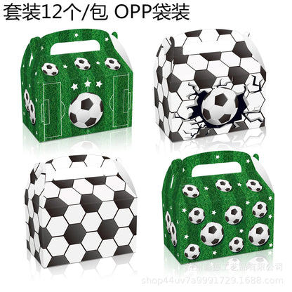 Fußball Fußball Geburtstag Dekorationen Aluminium Film Ballon Geschirr Teller Tasse Servietten Tischdecke Baby Dusche Party Supplies