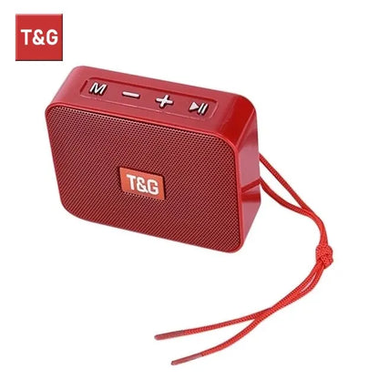 Bluetooth Speaker TG166 Portable Mini Wireless Soundbar Subwoofer Outdoor Indoor Loudspeaker Support TF Card FM Radio Waterproof.