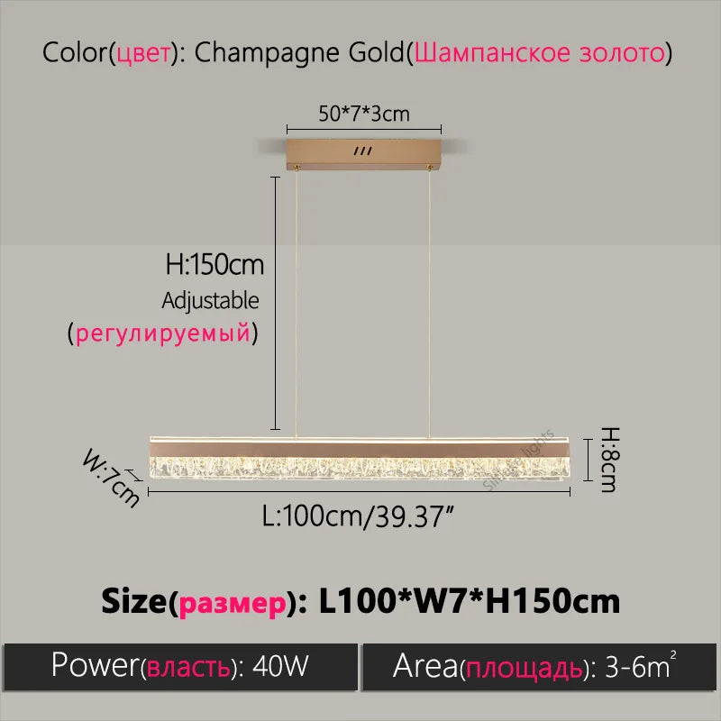 Restaurant-Pendelleuchten für Dach, Pendelleuchte im nordischen Stil, jetzt Stehtischlampe, Küchenlampen, Esstischlampe, LED-Kronleuchter
