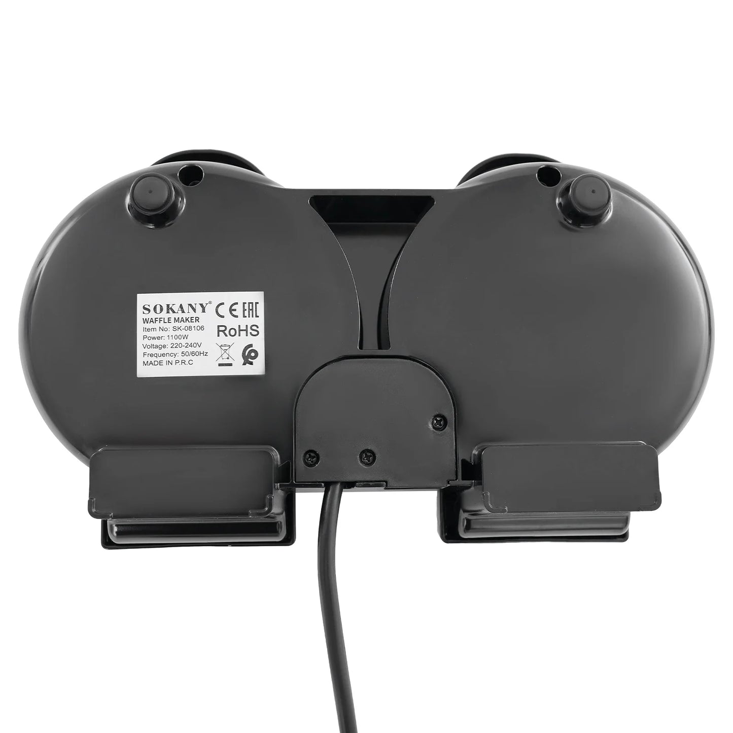 2-Slices Home Electric Waffle Maker| Non-stick Multi-function Breakfast Waffles Machine|Cooking Kitchen Appliances.