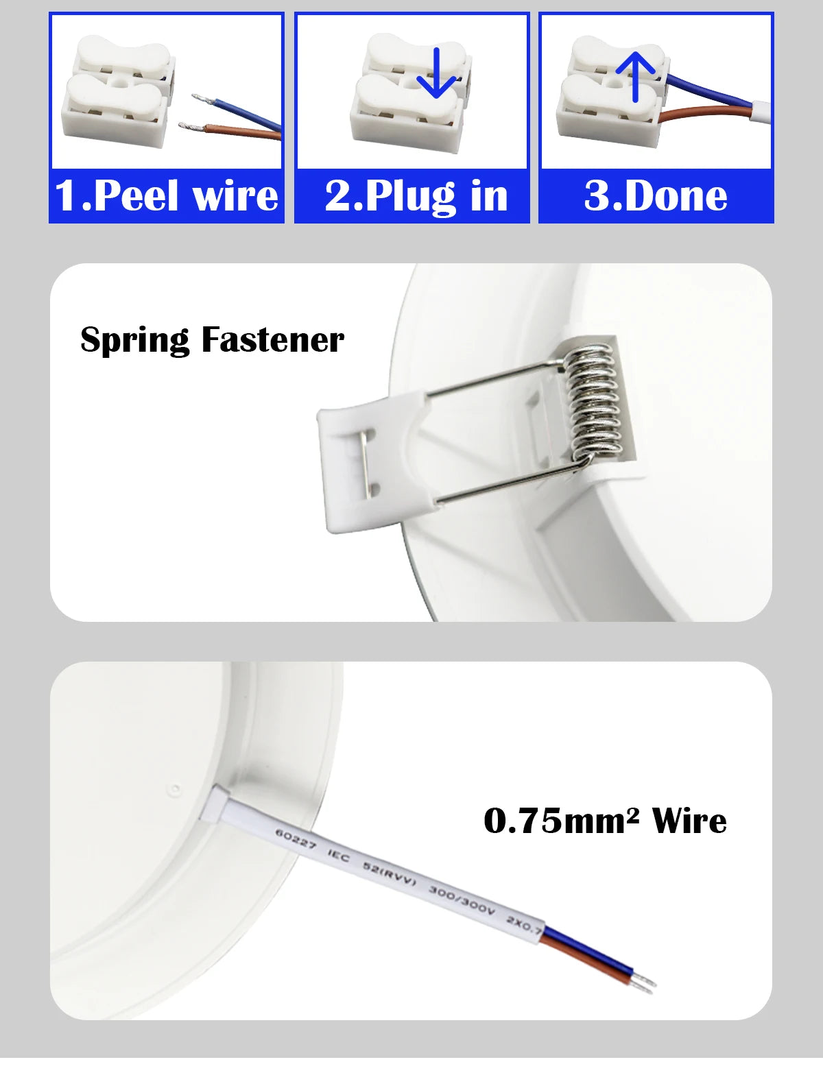 10 stücke CCT Spot Downlight Einbau LED Decke Licht 3 Farbe Eingestellt AC100-240V Zifferblatt Schalter 3000 K/4000 K/6500 K Innen Beleuchtung.