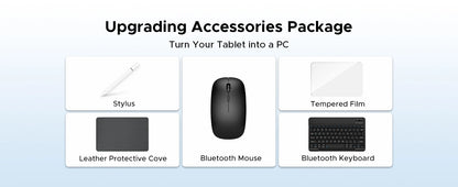 DOOGEE Tab E3 Max Tablet PC Android 15 Gemini AI Quad Speakers 14'' 2.1K Display 32GB(8+24) RAM 256GB ROM 13500mAh Battery Pad.