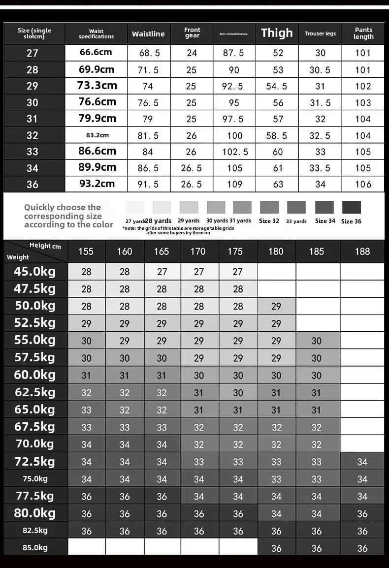 Frühling Herbst Xintang Denim Jeans Herren Slim Fit Casual Trendy Modische Alltagskleidung Blau Gerade Bein Hosen Elastische Taille