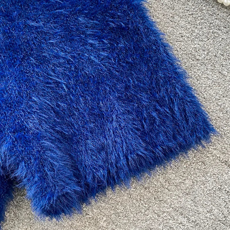 Autumn Winter New Knitted Shorts Women Korean High Waist Bottoms Causal Fashion Warm Sweater Short Femme.