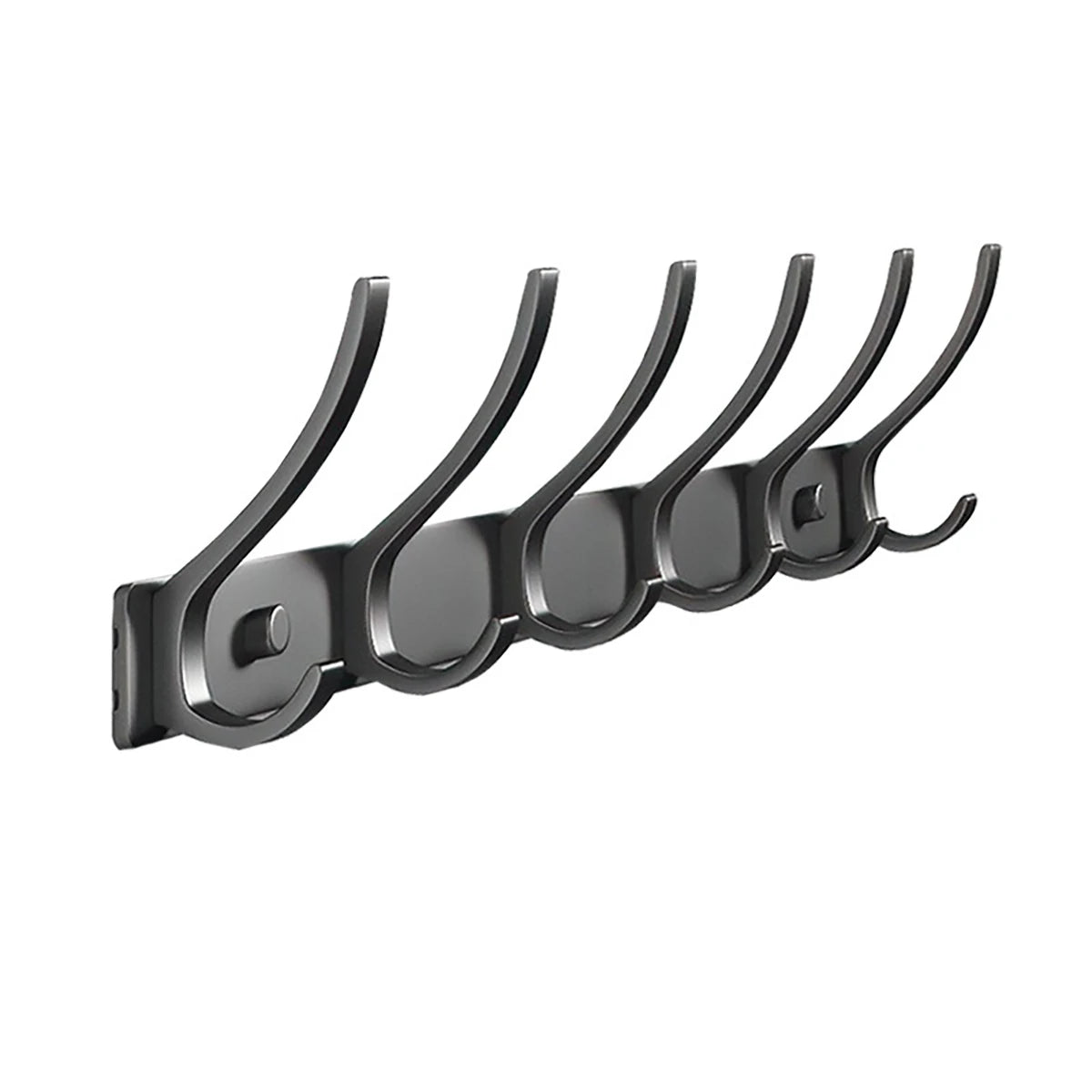 Space Aluminium-Badezimmerhaken hinter der Tür, hohllose Badezimmerhaken, Schlafzimmeraufbewahrung, Wandaufhängerhaken