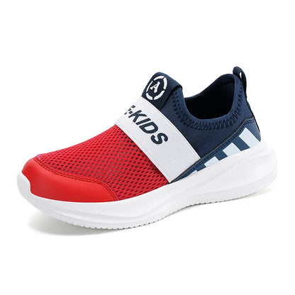 Girls Slip on Shoes Children Sneaker Fashion Knit Fabric Luxury Kids Casual Shoes Lightweight School Sports Girls Shoes