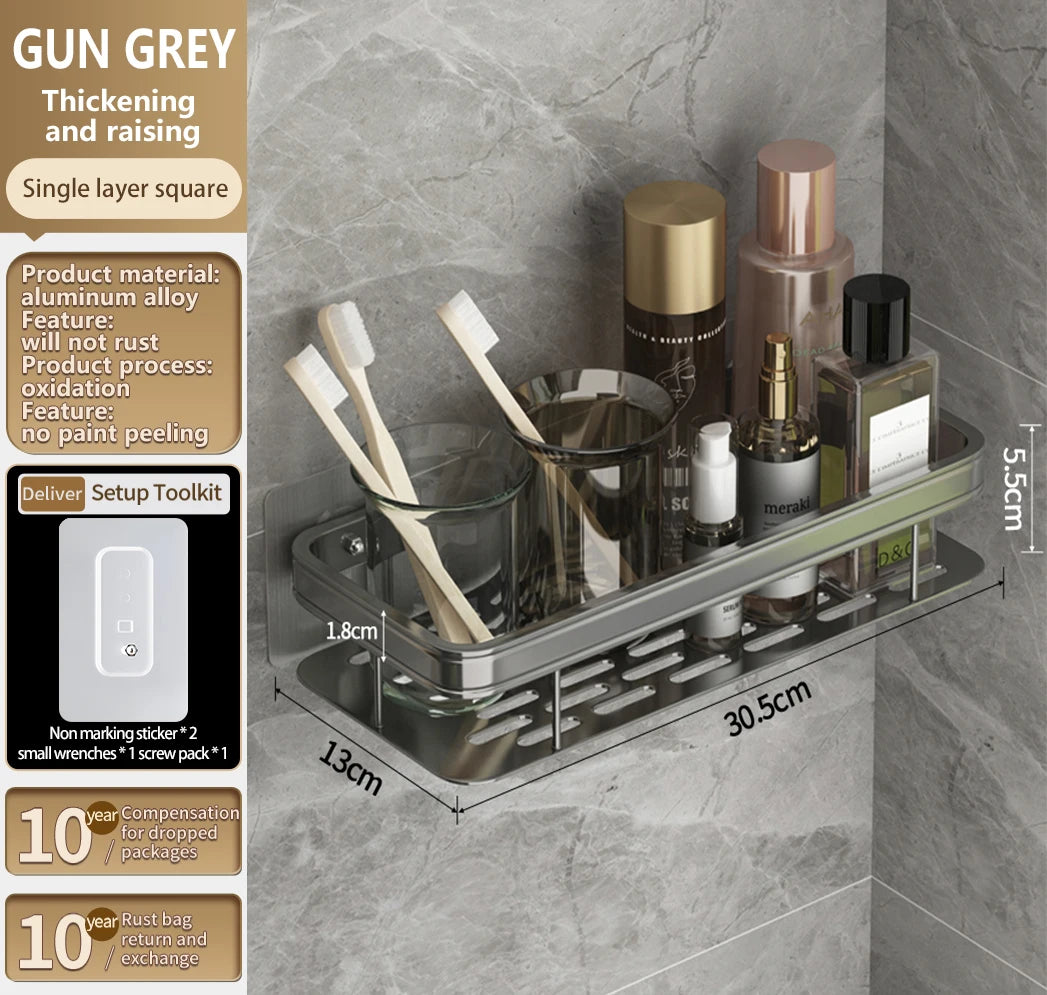 Yun jie ya Free Punch Bad Lager regal Kleiderbügel WC Eck regal Veranstalter Wand Dusch regal Wohn accessoires