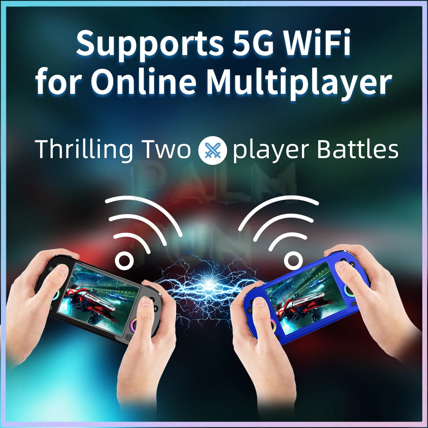 ANBERNIC RG40XX H Retro Handheld Game Console 64Bit 4 Inch IPS Screen Linux 5G WIFI Bluetooth HDMI-TV Output Video Gaming Player.