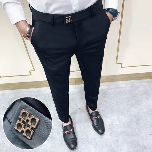 Frühling und Herbst männer Hosen Mode Koreanische Dünne männer Casual Knöchel Hosen Streetwear männer Hosen männer Schwarz grau