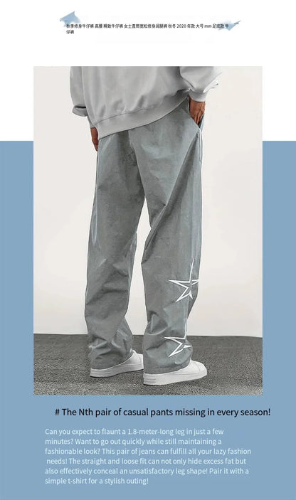 Paratrooper pants sports men's ice silk spring and summer straight work pants lace-up loose pants outdoor pants casual pants.