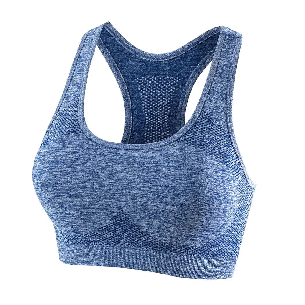 Women Sports Bra Top Push Up Fitness Yoga Bra Underwear Sport Tops For Women Breathable Running Vest Gym Wear.