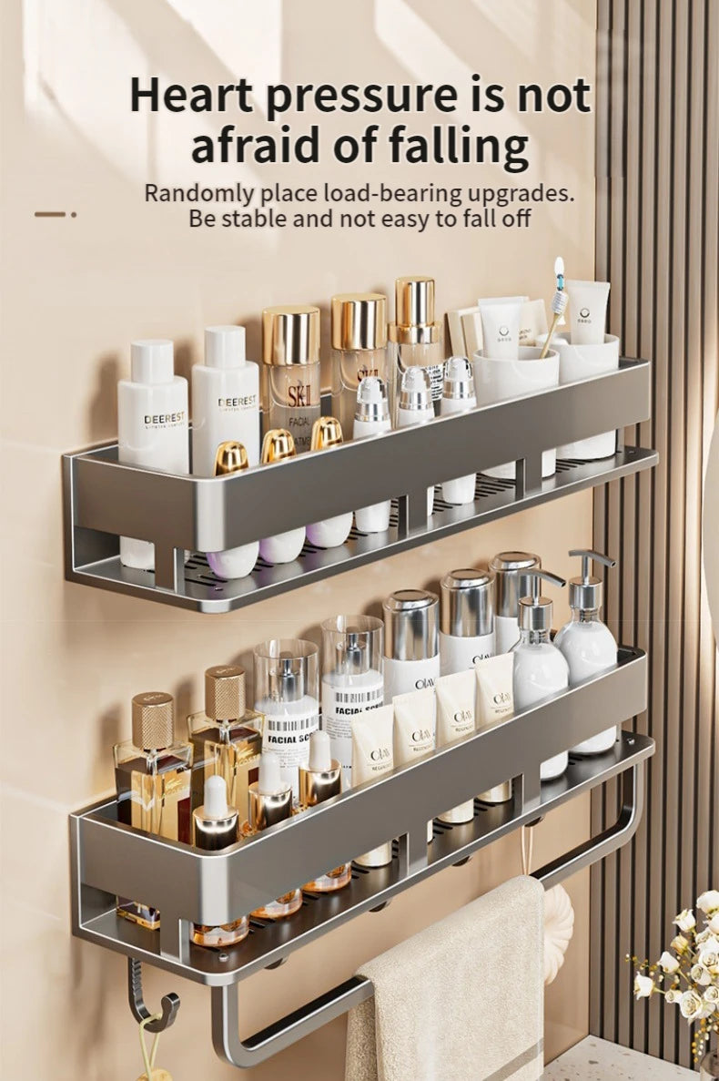 Bad regal Bad regal Toilette Aluminium Hänge gestell Bad Veranstalter hängen Küche Lagerung