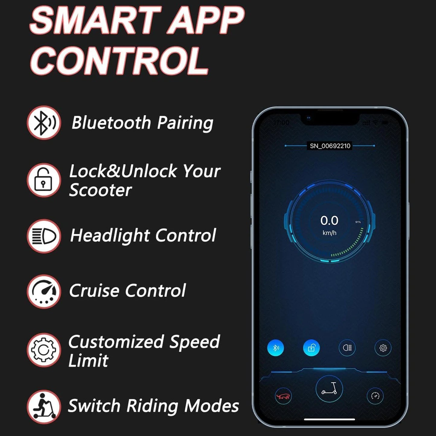 JUICEASE AP07 Electric Scooter 35KM Range 8.5Inch Escooter 350W/600W Power 31KM/H APP Scooter Electric Dual Damping Turn Signal.