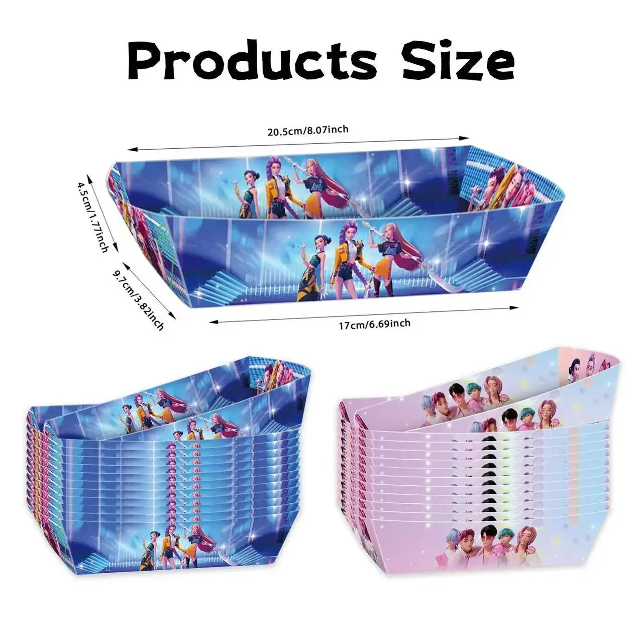 Neue Kpop Dämon Jäger Thema Einweg Geschirr Set Party Liefert Huntrix Saga Jungen Kuchen Topings Geburtstag Party Dekoration.