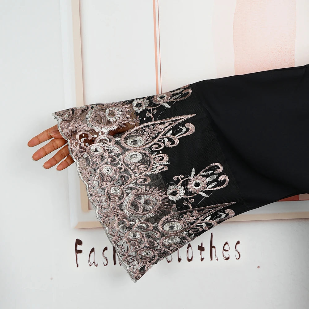 Abayas For Women Dubai Luxury 2025 African Muslim Fashion Dress Caftan Marocain Evening Party Dresses Boubou Robe Djellaba Femme.