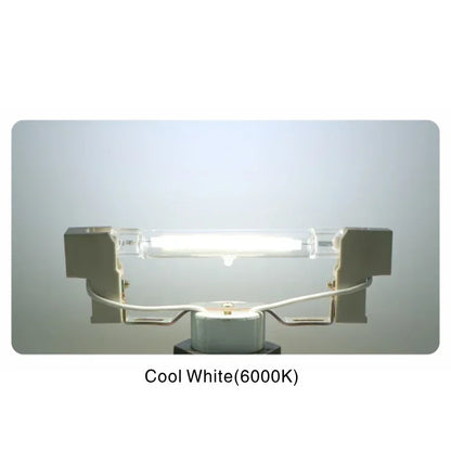 R7S LED 78mm 15W 20W R7S Spotlight 118mm 30W 50W AC 110V 220V 230V J78 J118 COB Lamp Bulb Glass Tube Replace Halogen Lamp Light.